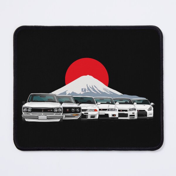 Nissan GTR Generations Mouse Pad