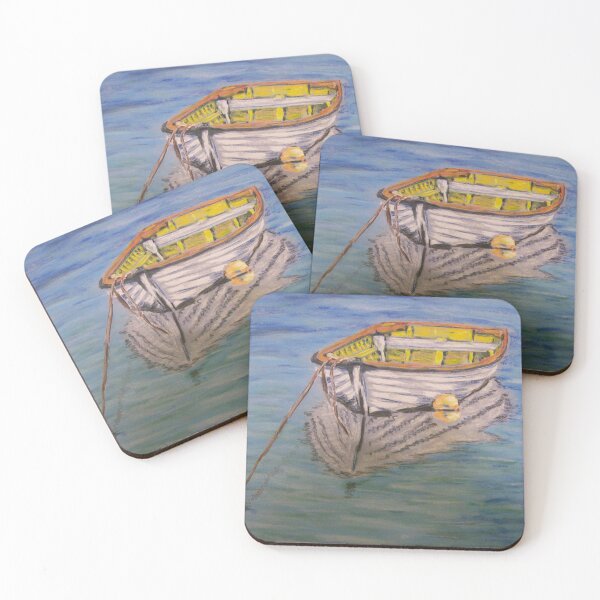 Item preview, At Anchor - Boat Reflections designed and sold by pohlma.