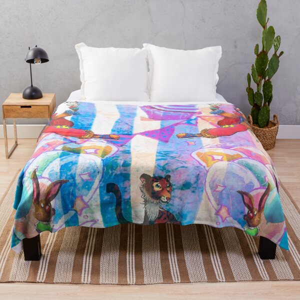 Circus Blanket Throw Blanket