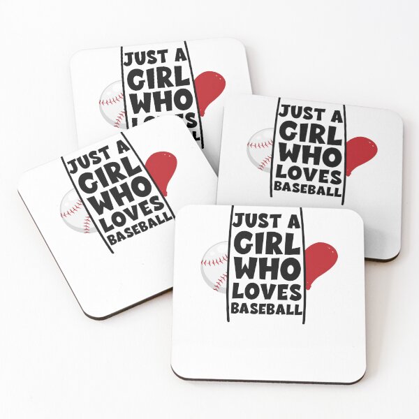 Item preview, Just a Girl Who Loves Baseball, lovers Baseball designed and sold by yssnyd.
