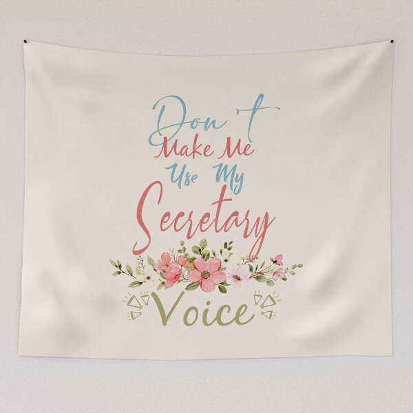 Item preview, Don't Make Me Use My Secretary Voice - Funny Secretary Quote Gift Idea For Men and Womens designed and sold by Mmmm3344.
