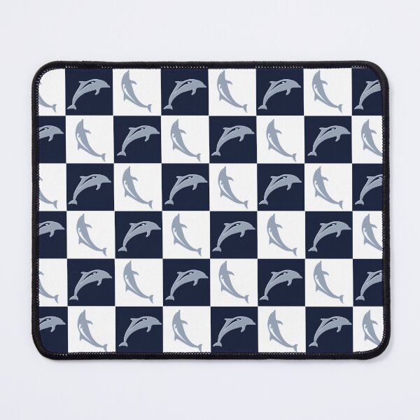 Item preview, Dolphin check pattern  designed and sold by TipTopTapo.