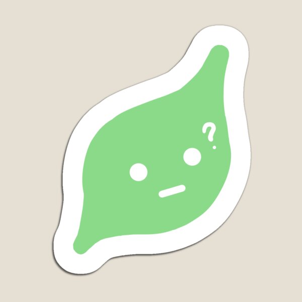 Item preview, Hoja Confundida designed and sold by ChibiCharacters.