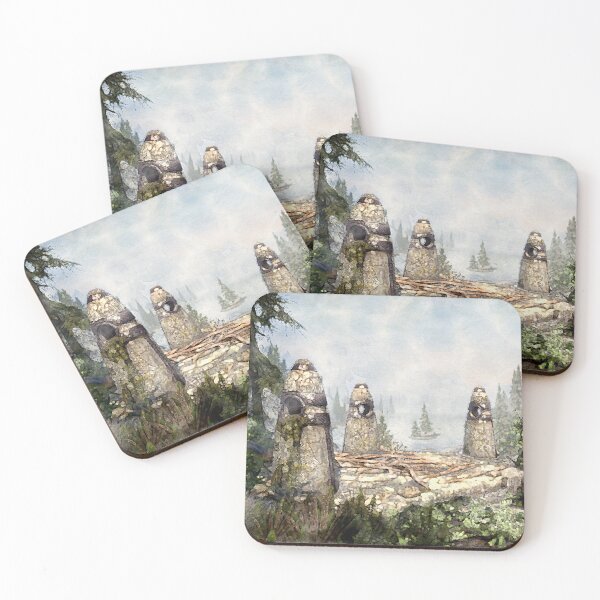 Item preview, Standing Stones Watercolour designed and sold by ShailleMaille.
