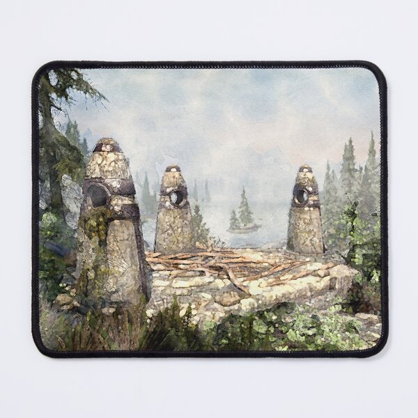 Item preview, Standing Stones Watercolour designed and sold by ShailleMaille.
