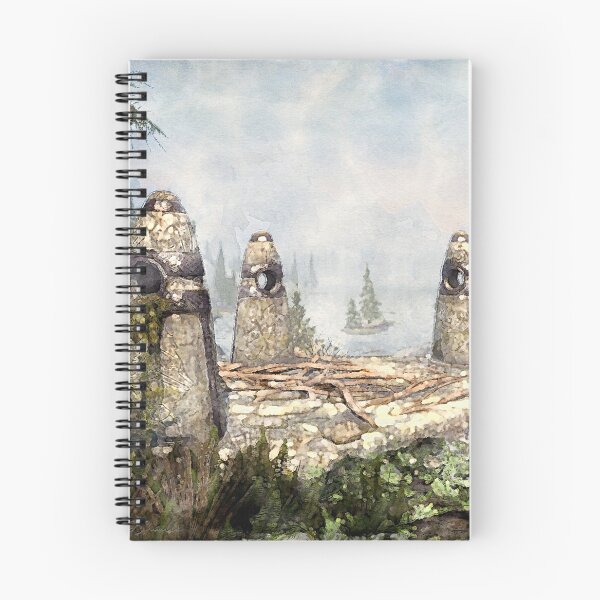 Item preview, Standing Stones Watercolour designed and sold by ShailleMaille.