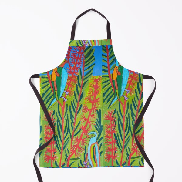Item preview, Two Parrots Grevillea designed and sold by Zion Levy Stewart.
