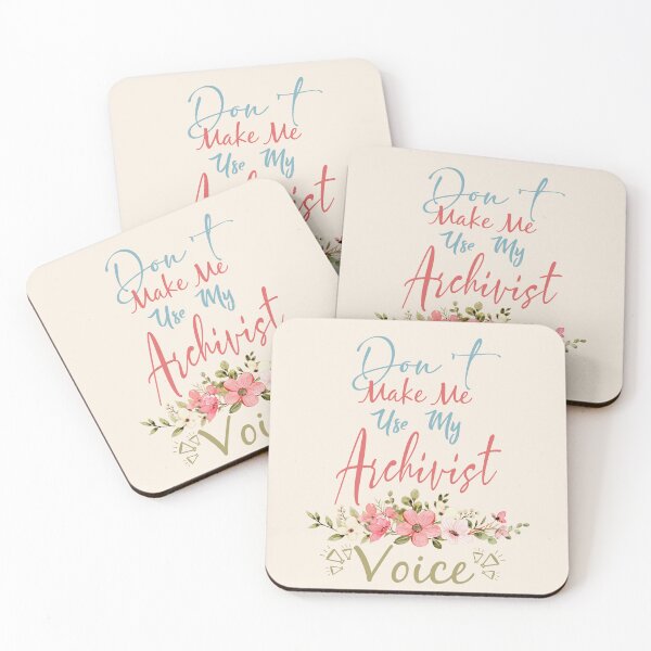 Item preview, Don't Make Me Use My Archivist Voice - Funny Archivist Quote Gift Idea For Men and Womens designed and sold by Mmmm3344.
