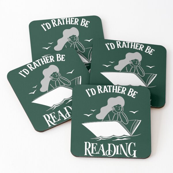 Item preview, I'd Rather Be Reading designed and sold by LadySaltwater.