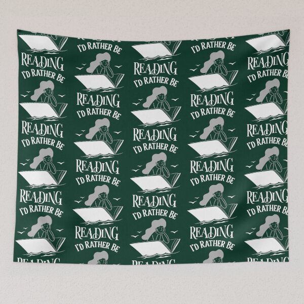 Item preview, I'd Rather Be Reading designed and sold by LadySaltwater.
