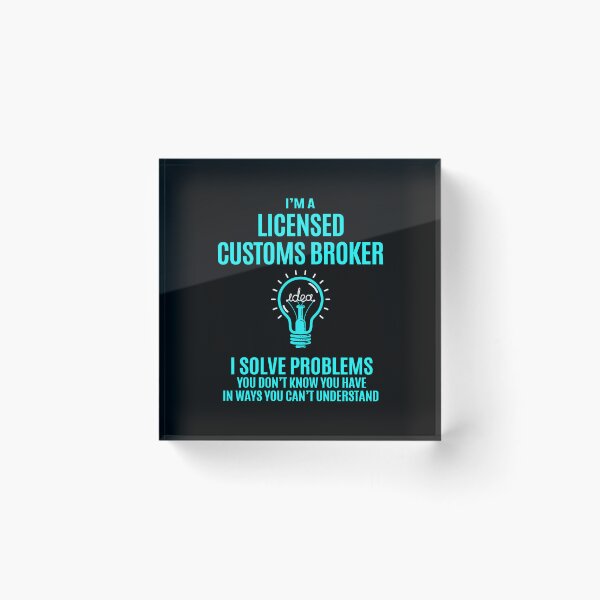 Item preview, Licensed Customs Broker T Shirt - I Solve Problems Gift Item Tee designed and sold by miraschroe.