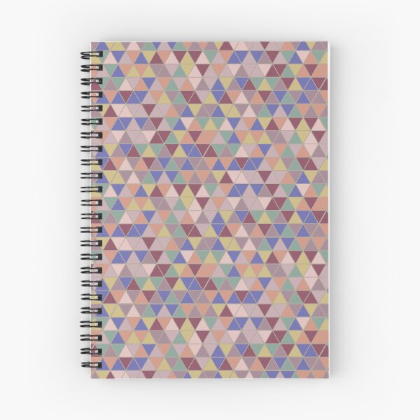 Item preview, Colourful triangles 3 - geometrical pattern designed and sold by Julia Rudens.