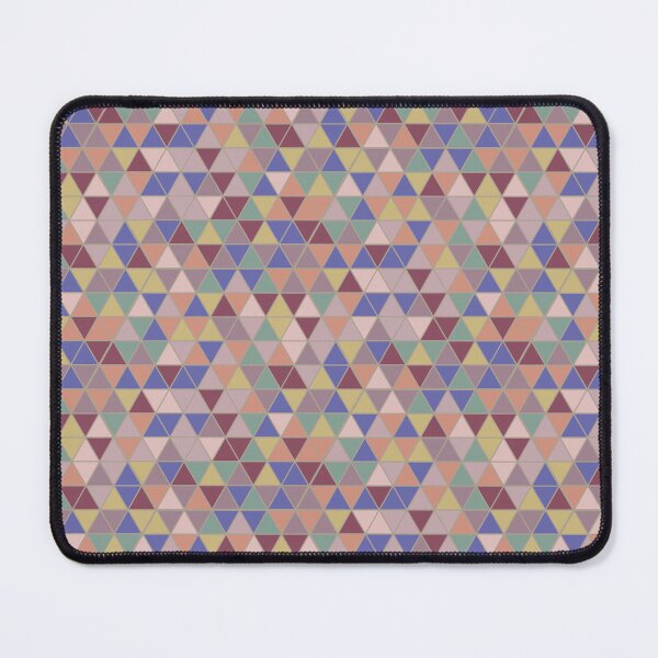 Item preview, Colourful triangles 3 - geometrical pattern designed and sold by Julia Rudens.