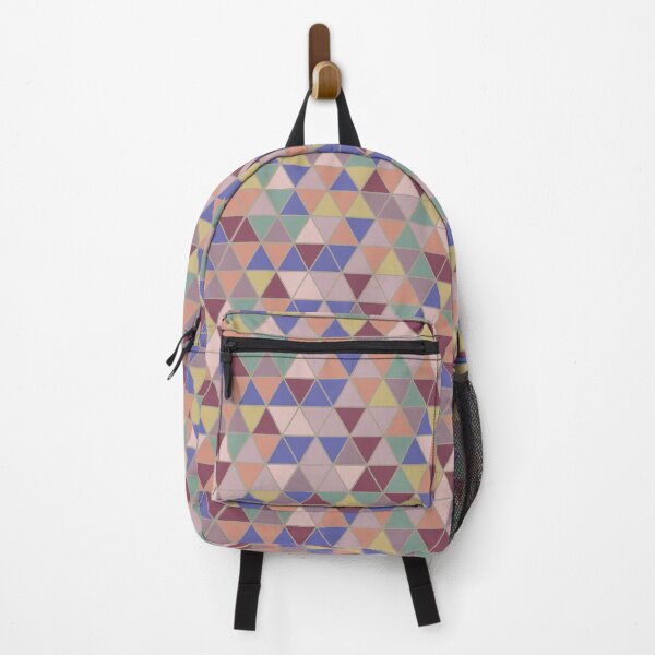 Item preview, Colourful triangles 3 - geometrical pattern designed and sold by Julia Rudens.