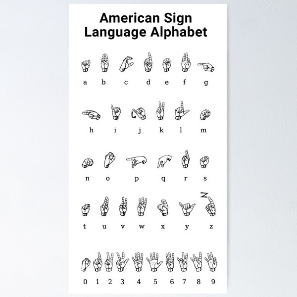 american-sign-language-alphabet-national-asl-day-poster-for-sale-by-theendlessstore-redbubble