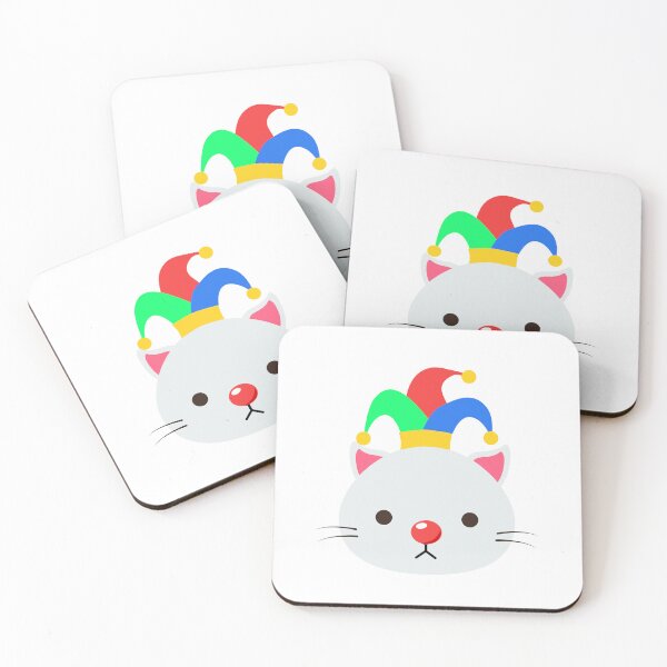 Item preview, Cat clown funny design - Meown designed and sold by Pokofoto.