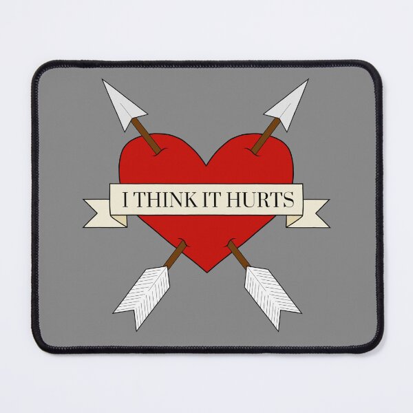 Item preview, I Think It Hurts designed and sold by TheeForestFox Shop.