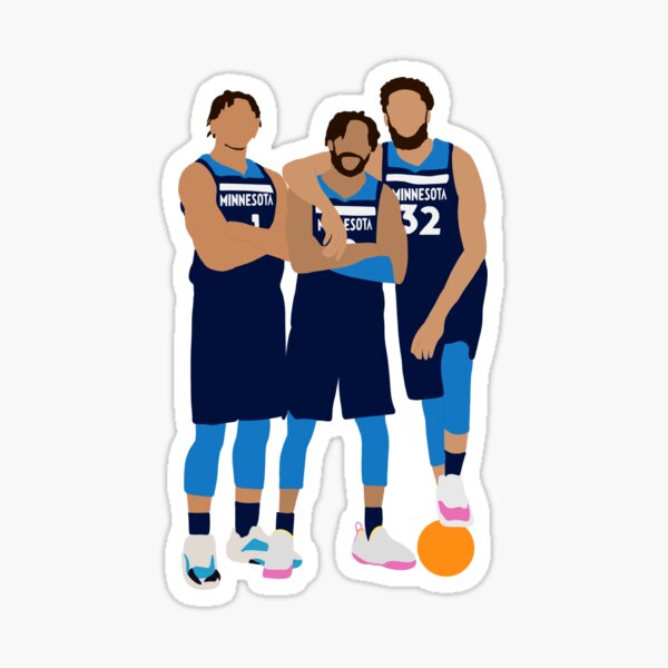 Timberwolves Stickers for Sale