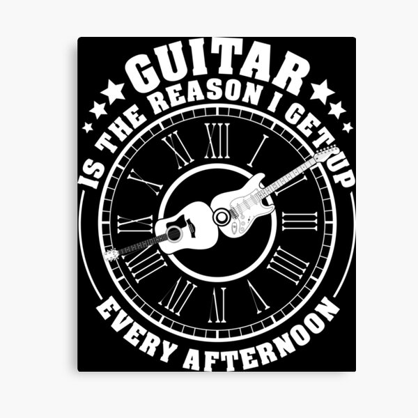 Item preview, Guitar is the reason I get up every afternoon designed and sold by mebyme.