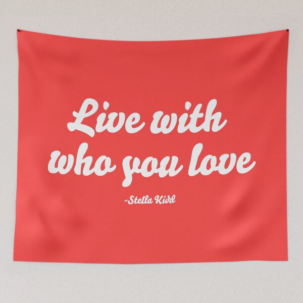 Item preview, Live with who you love designed and sold by Abbie's Prints.
