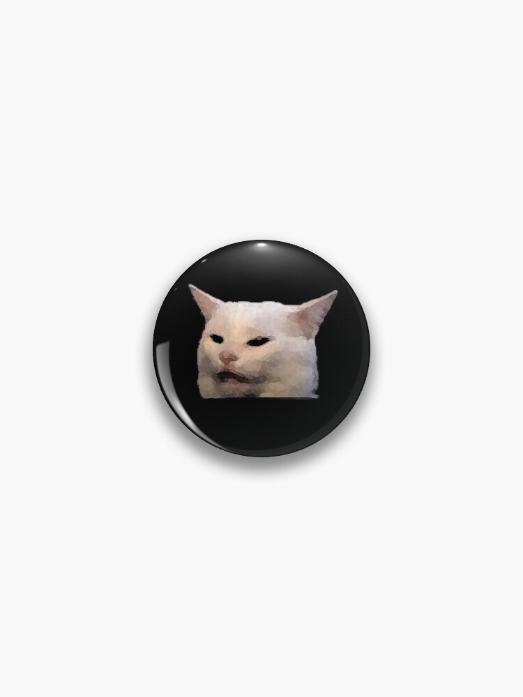 Angry Cat Meme Pin