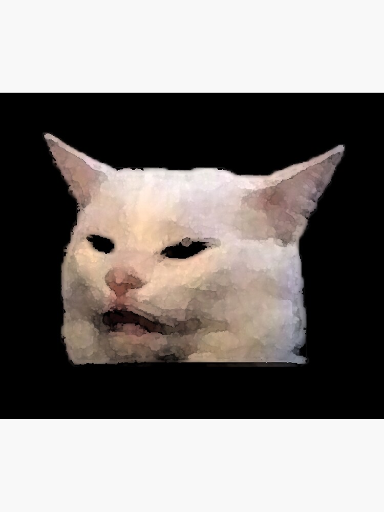 Angry Cat Meme Watercolor Poster for Sale by MagicalMystery6