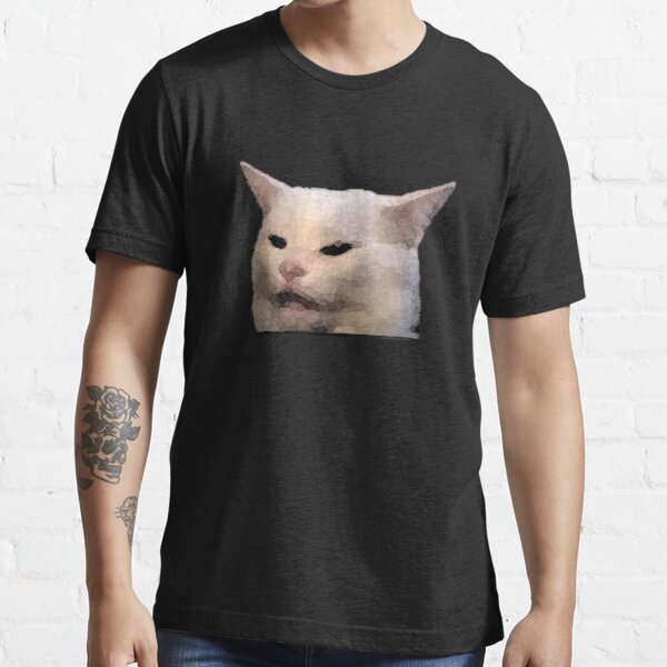 Beluga Cat Meme Face Smiling T Shirt Cotton Men Women Diy Print