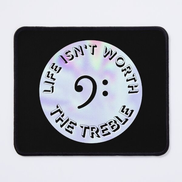 Item preview, Life Isn't Worth The Treble Holo designed and sold by bloody-L.
