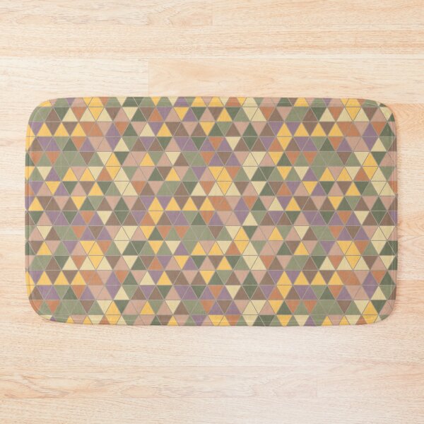 Item preview, Colourful triangles 4 - geometrical pattern designed and sold by Julia Rudens.