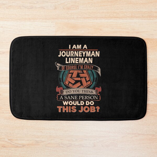 Item preview, Journeyman Lineman T Shirt - Sane Person Gift Item Tee designed and sold by averiarnol.