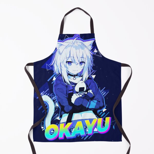 Item preview, Nekomata Okayu | Hololive Vtuber designed and sold by WaifuFury.
