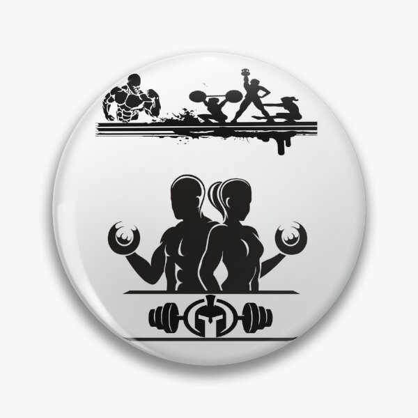 Aperçu de l'œuvre Centre de remise en forme Musculation homme & femme créée et vendue par weLoveShop.