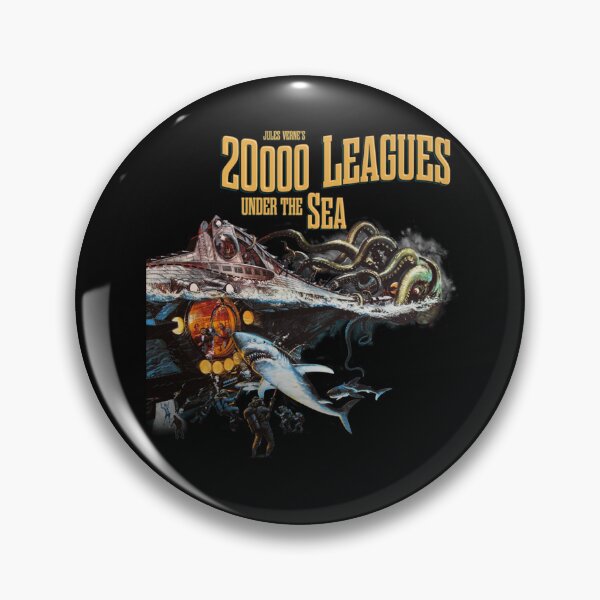 Item preview, 20,000 leagues under sea Jules Verne Classic T-Shirt Classic T-Shirt designed and sold by JaramilloHijo.