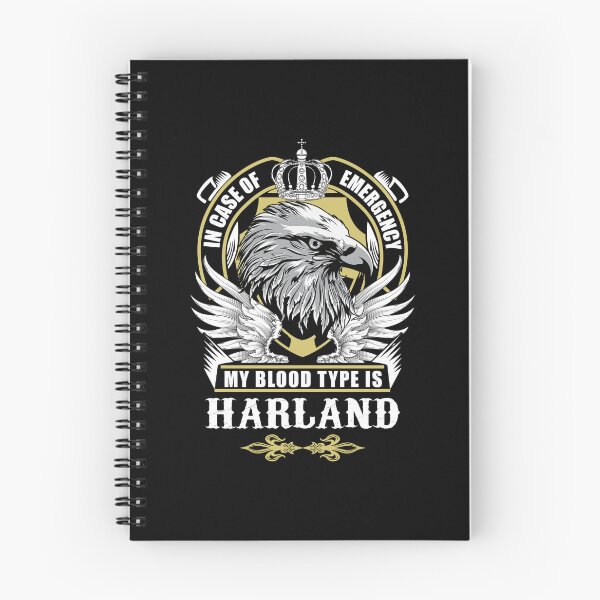 Item preview, Harland Name T Shirt - In Case Of Emergency My Blood Type Is Harland  Gift Item Tee designed and sold by anthonyodo.