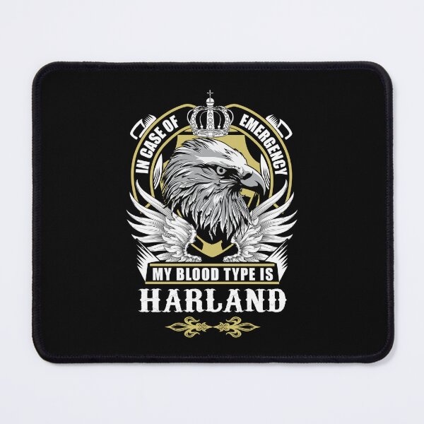 Item preview, Harland Name T Shirt - In Case Of Emergency My Blood Type Is Harland Gift Item Tee designed and sold by anthonyodo.