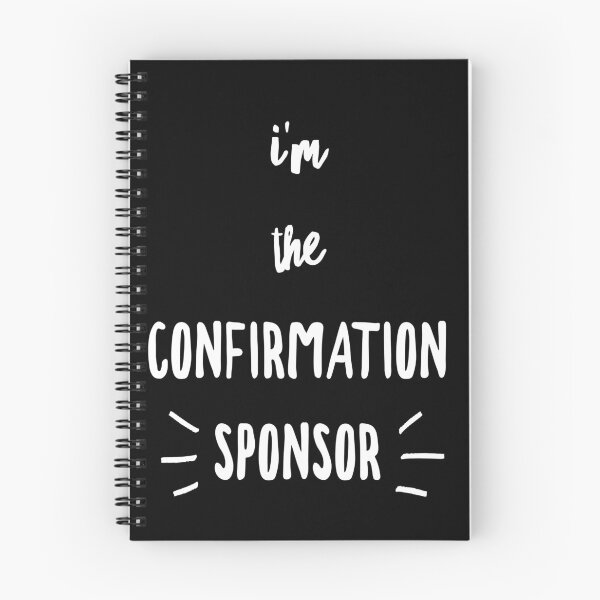 Aperçu de l'œuvre Je suis le sponsor de confirmation créée et vendue par ThirdFall.