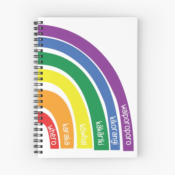Item preview, Maori Te Reo Rainbow designed and sold by LilybugDesign.