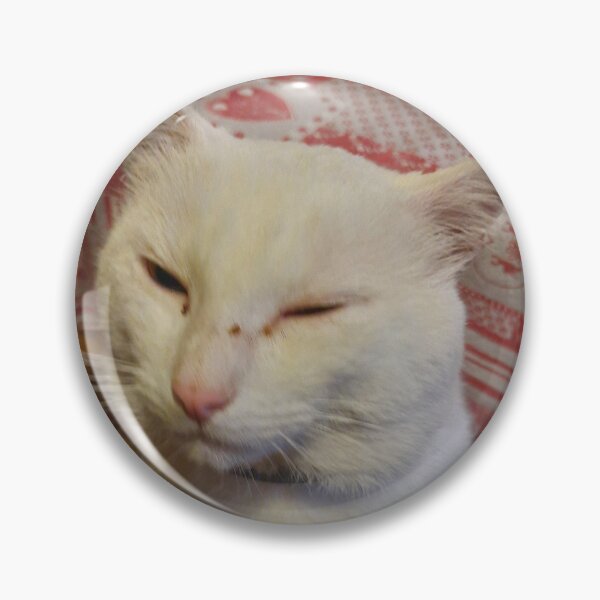 Item preview, white cat designed and sold by barbich.