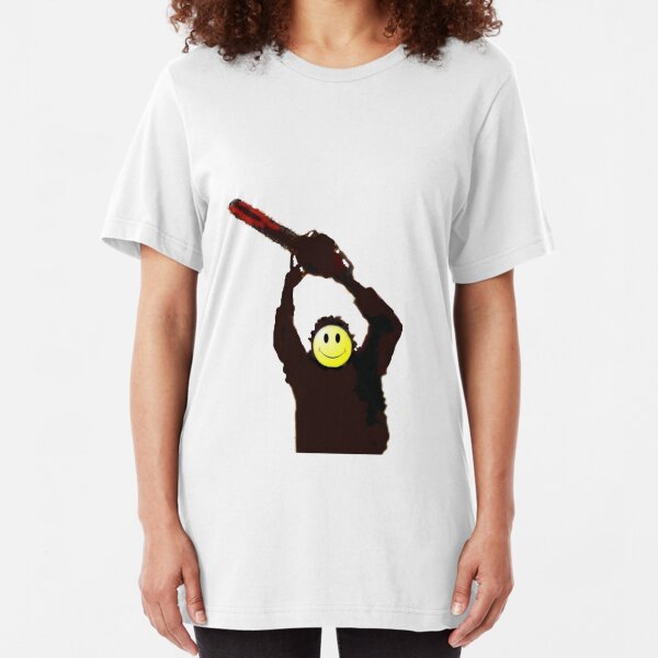 Saw you in the shadows baby! Slim Fit T-Shirt
