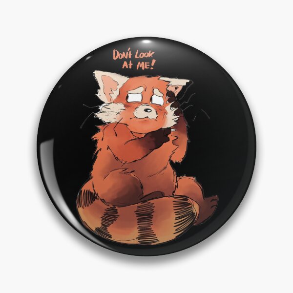 Item preview, Turning Red - Panda, Don't look at me! designed and sold by floating clouds⭐⭐⭐⭐⭐.
