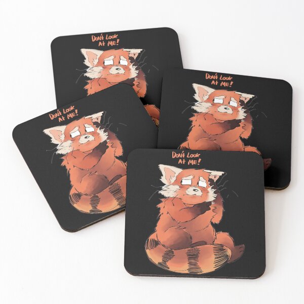 Item preview, Turning Red - Panda, Don't look at me! designed and sold by floating clouds⭐⭐⭐⭐⭐.
