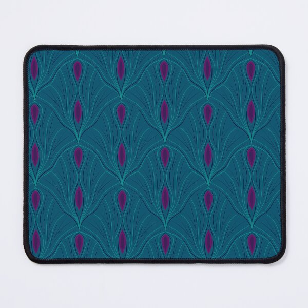 Item preview, Nouveau Deco Teal Peacock designed and sold by Stevie-C.