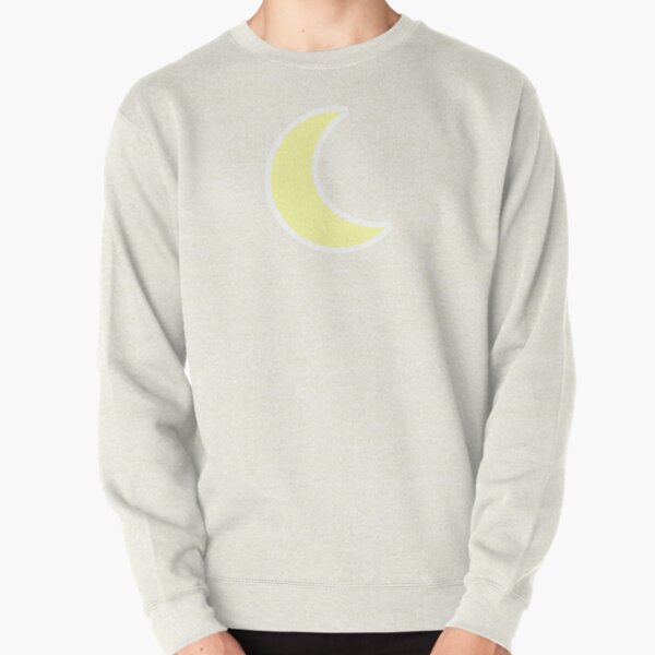 Black and fluorescent yellow To the Moon sweatshirt - New
