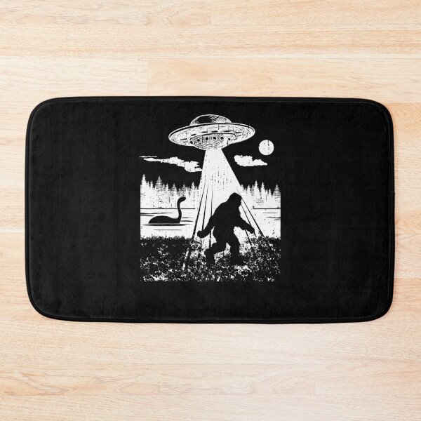 Item preview, Bigfoot UFO Abduction Funny Sasquatch Aliens Cryptozoology Gift Classic T-Shirt designed and sold by JaramilloHijo.