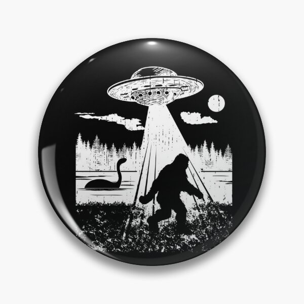 Item preview, Bigfoot UFO Abduction Funny Sasquatch Aliens Cryptozoology Gift Classic T-Shirt designed and sold by JaramilloHijo.