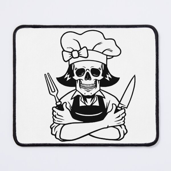 Item preview, Skeleton female cook  designed and sold by 4You4U.