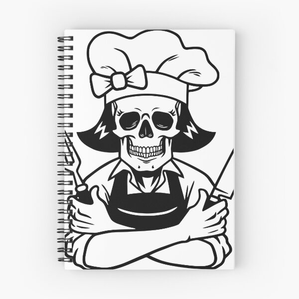 Item preview, Skeleton female cook  designed and sold by 4You4U.