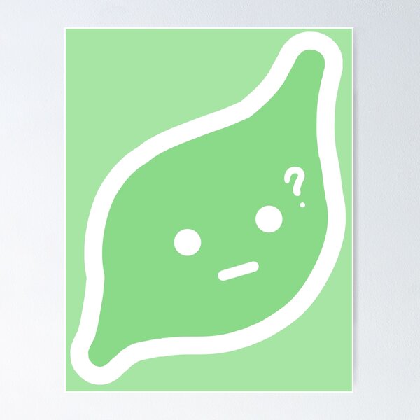Item preview, Hoja Confundida designed and sold by ChibiCharacters.