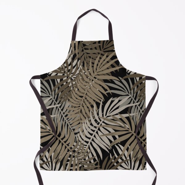 Item preview, grey-tan Palm Fronds designed and sold by Linda Maliuana.