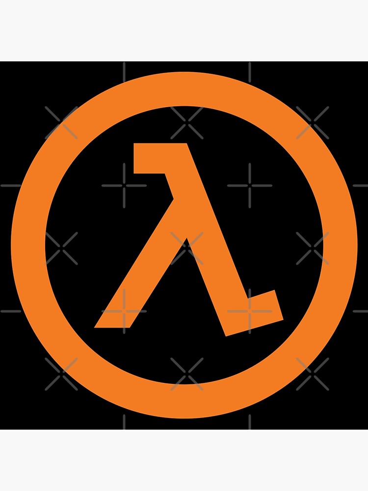 Half Life Lambda Logo Poster For Sale By Hansfriedrich6 Redbubble 8111